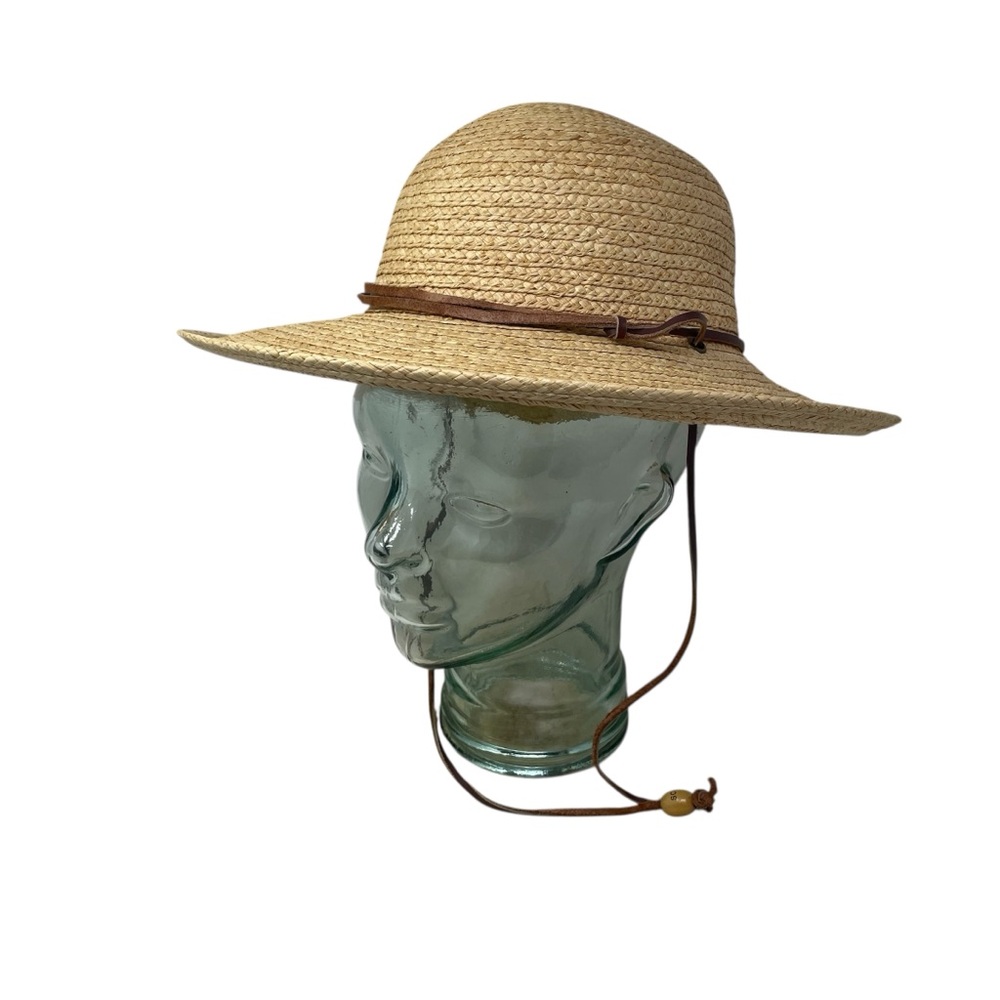 Scala Collection Straw Women’s Embellished Wide Brim Sun Hat Size One Size